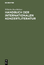 Handbuch der internationalen Konzertliteratur