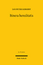 Itinera hereditatis - Strukturen der Nachlassabwicklung in historisch-vergleichender Perspektive