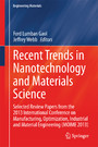 Recent Trends in Nanotechnology and Materials Science - Selected Review Papers from the 2013 International Conference on Manufacturing, Optimization, Industrial and Material Engineering (MOIME 2013)